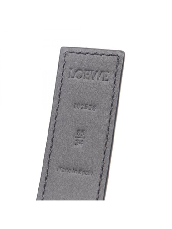Loewe Belt Reversible Anagram Bombe Gold Tan Leather main image 2